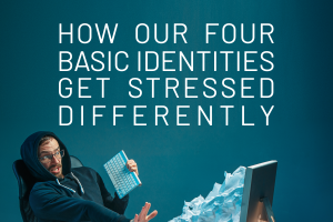 How Our Four Basic Identities Get Stressed Differently?